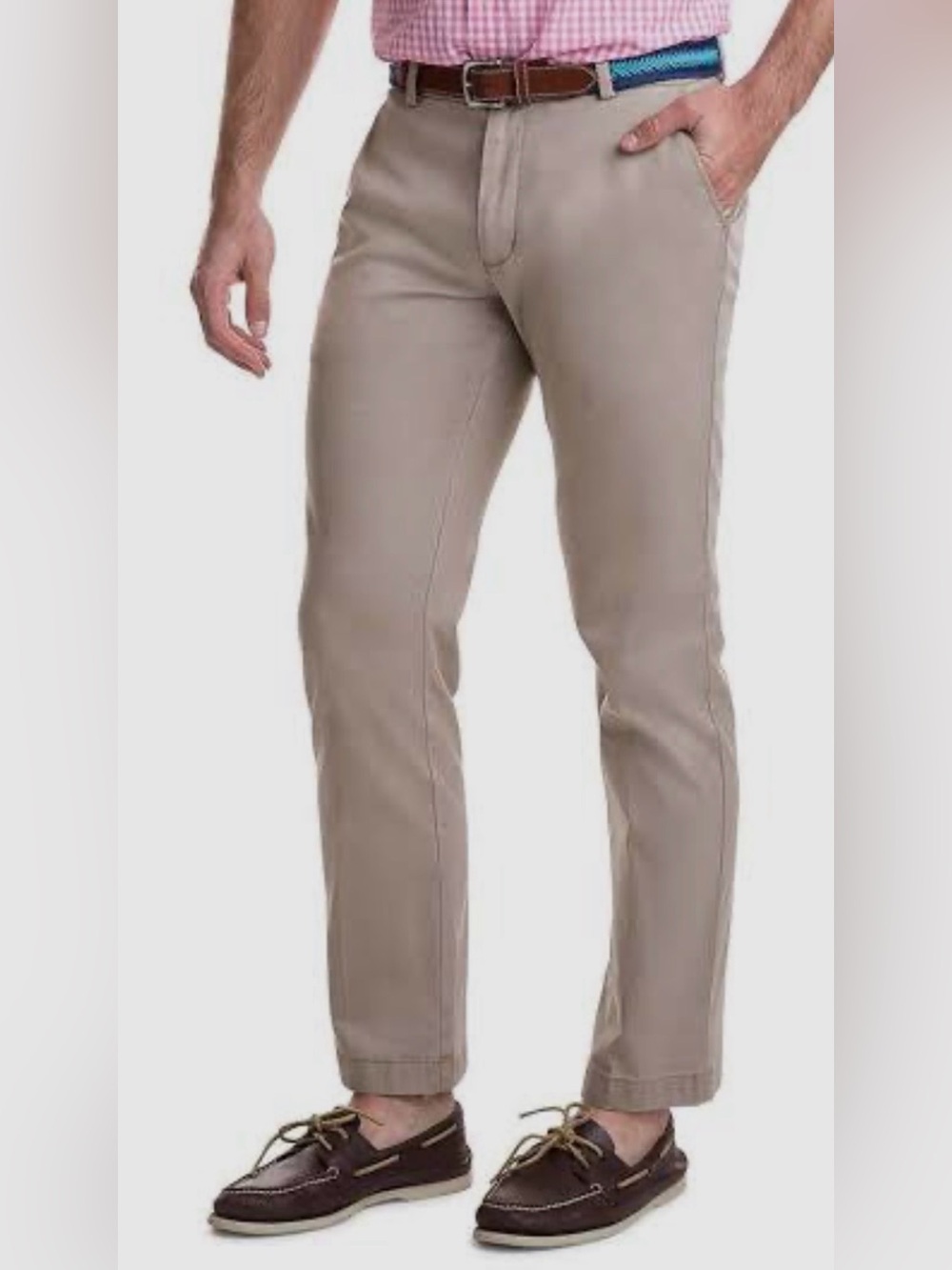 NWT - Vineyard Vines Men’s Stretch Breaker Pants Khaki Tan Size 32x32